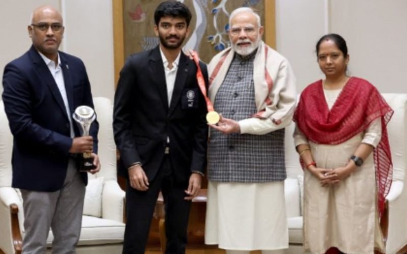 Gukesh earned more than the US President in 2024