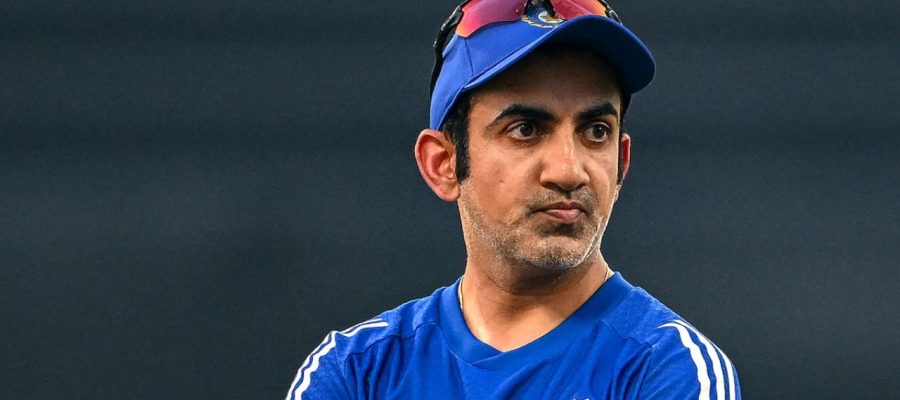 Gautam Gambhir under pressure