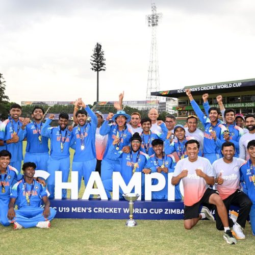 இளையோர் உலக கோப்பையை வென்ற இந்திய அணி
