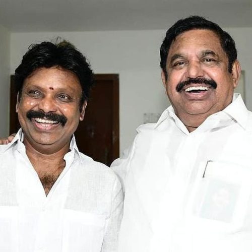 எடப்பாடி பழனிசாமியுடன் இசக்கி சுப்பையா