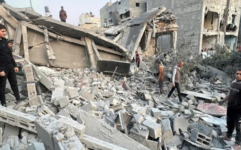 17 killed in israeli strike on northern gaza