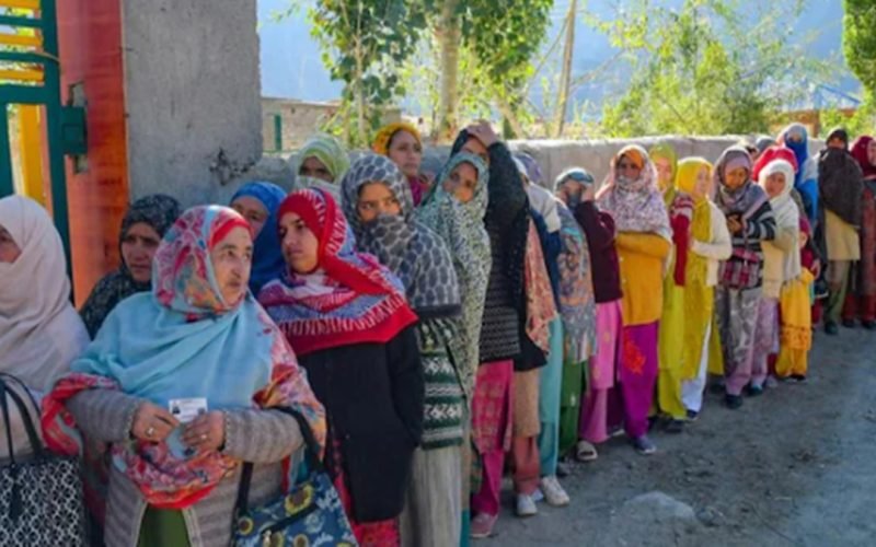 In Jammu and Kashmir there are more female voters than men