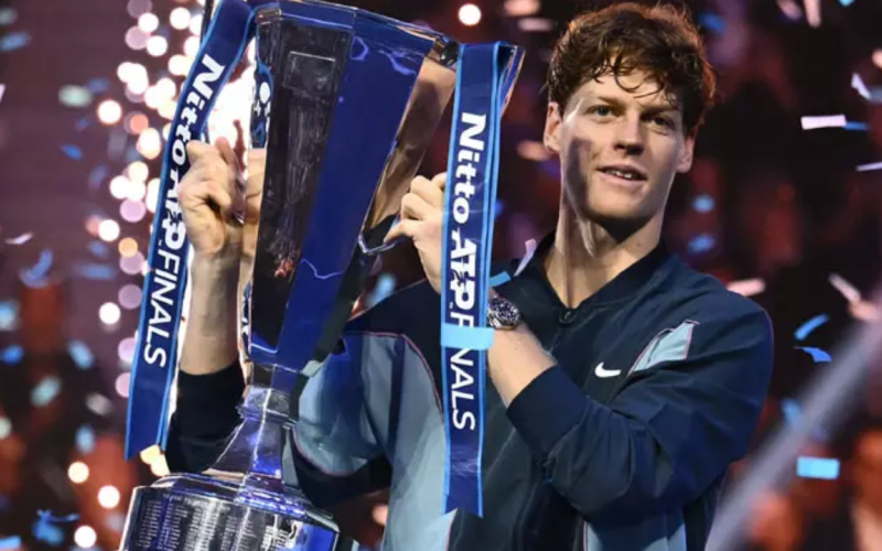 jannik sinner wins in the mens tennis championship