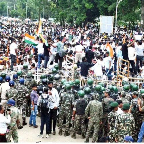 Jharkhand student protests