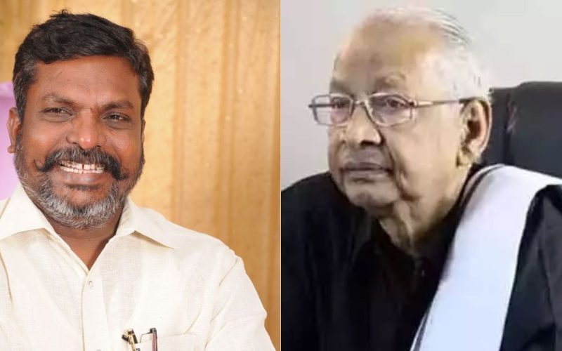 K Veeramani wishes MP Thol Thirumavalavan
