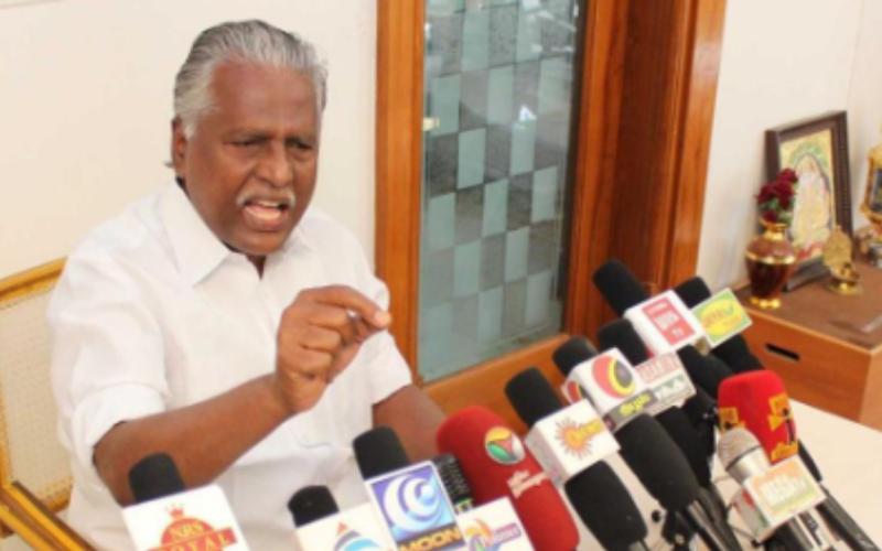 There is no succession politics in AIADMK; KP Munusamy indirectly attacked DMK!