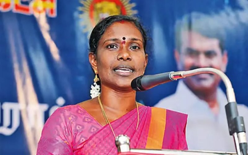 Kaliammal leaved Naam Tamilar Party