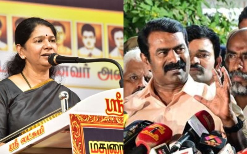 Kanimozhi condemns Seemans speech