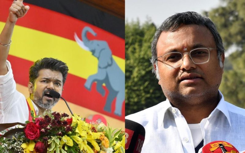 Karthi P Chidambaram says it is impossible to say whether Vijay will win