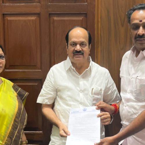 MLA M.R. Vijayabaskar Resigns from Assembly Seat