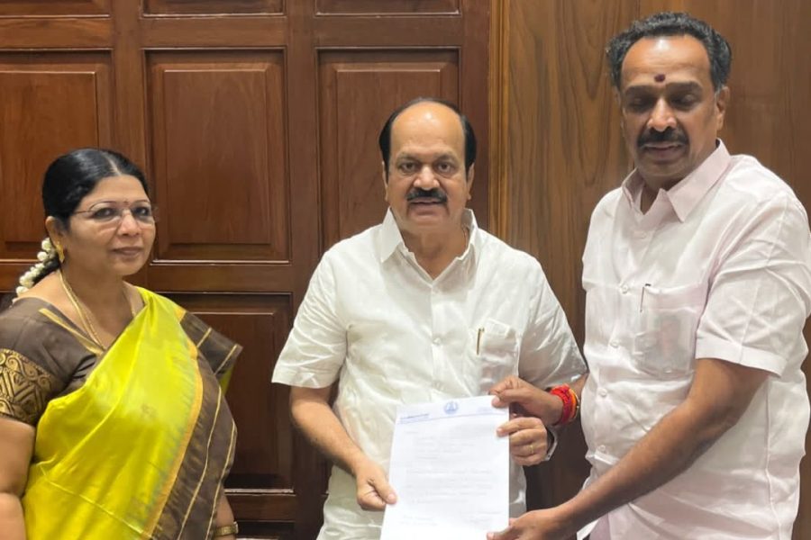 MLA M.R. Vijayabaskar Resigns from Assembly Seat