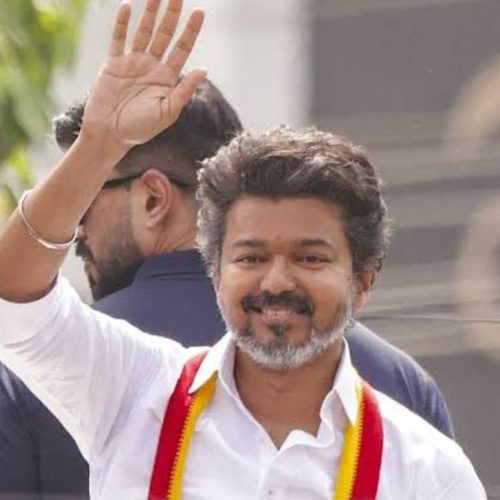 நடிகர்- தமிழக வெற்றிக் கழகத் தலைவர் விஜய்
