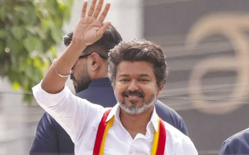 நடிகர்- தமிழக வெற்றிக் கழகத் தலைவர் விஜய்
