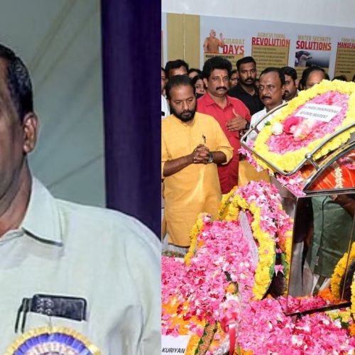 கேரள பா.ஜ.க. கவுன்சிலர் அனில் குமார்.
