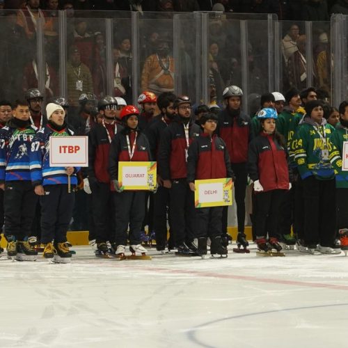 கேலோ இந்தியா குளிர்கால விளையாட்டுகள் தொடக்கம்.