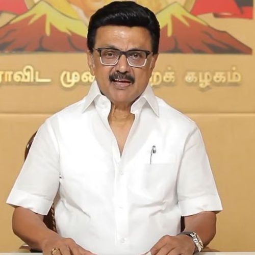 தி.மு.க தலைவர் மு.க ஸ்டாலின்
