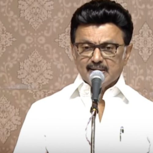 தமிழக முதலமைச்சர் மு க ஸ்டாலின்
