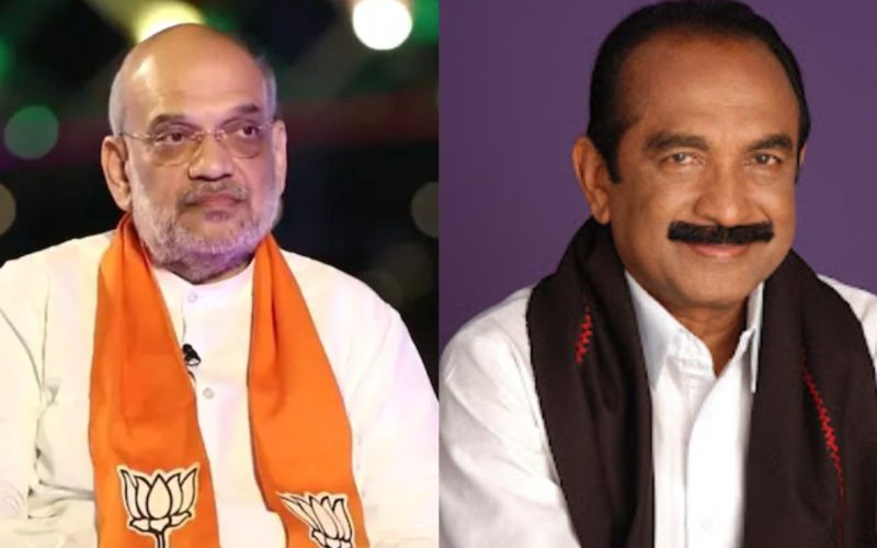 MDMK General Secretary Vaiko writes to Home Minister Amit Shah, requesting him to rescue students trapped in Srinagar hostel
