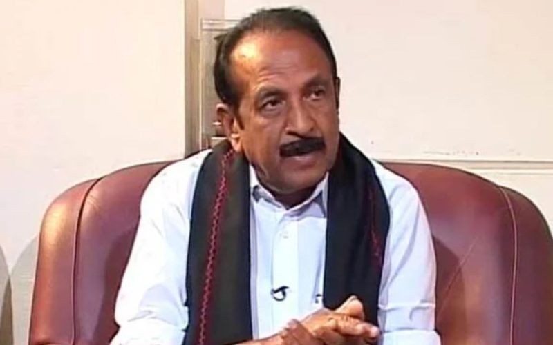 Vaiko condemns the attacks on Christian churches