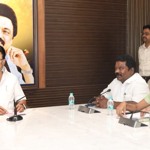 மு.க. ஸ்டாலின், செல்வப்பெருந்தகை, ஜோதிமணி