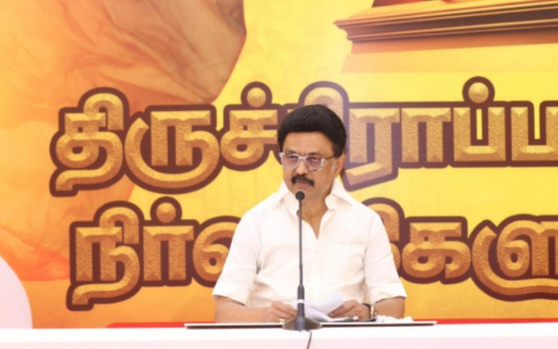 MK Stalin to march in Chennai