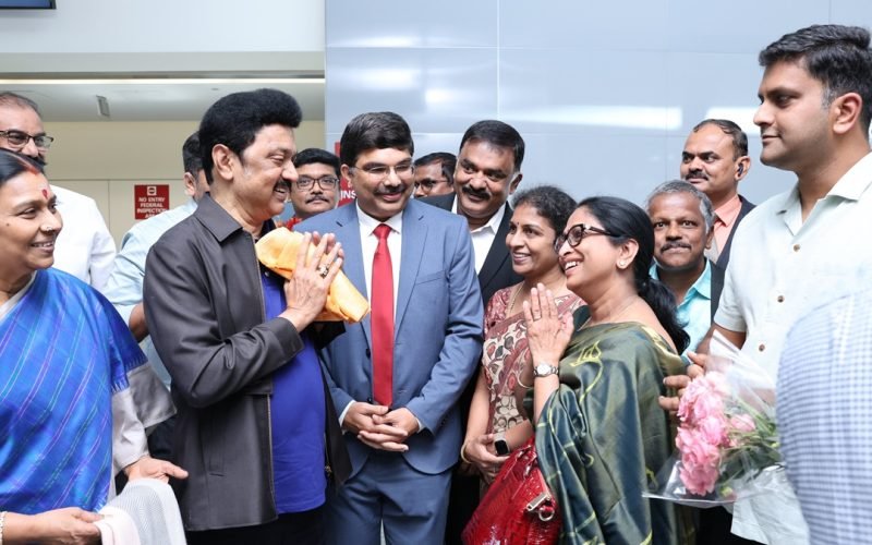 M K Stalin America Visit