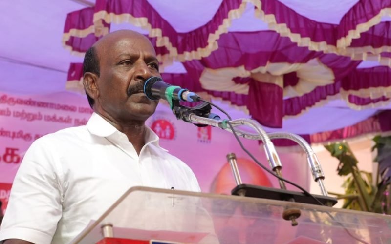M Subramanian responded to the Thirumavalavan alliance in a press conference