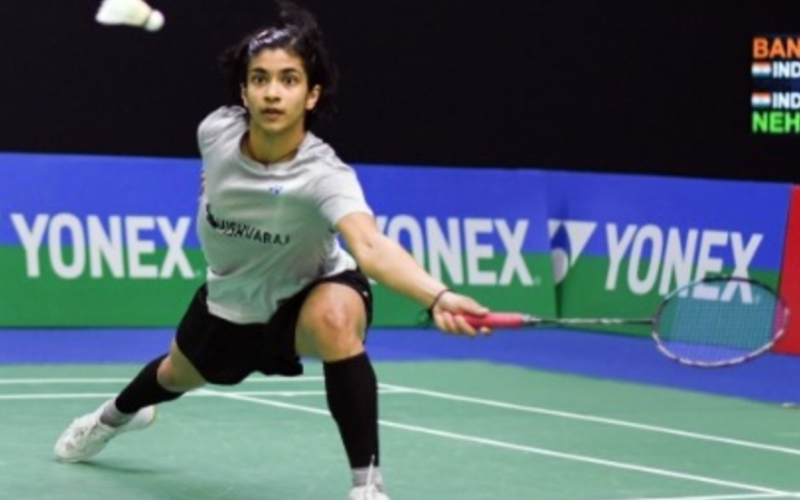 hylo open badminton indian women malvikabansod-advance to finals