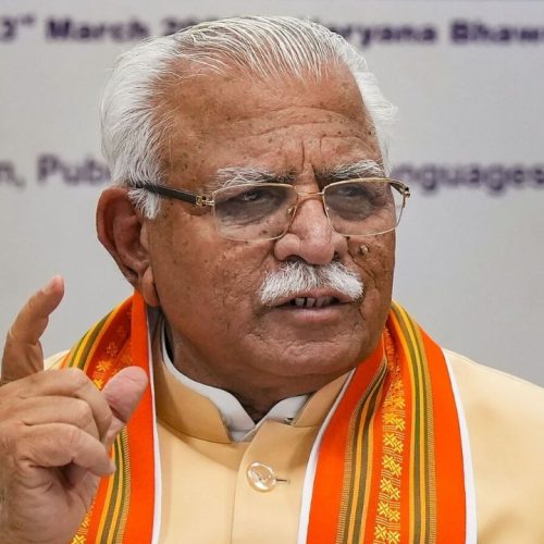 மத்திய அமைச்சர் மனோஹர் லால் கட்டார்