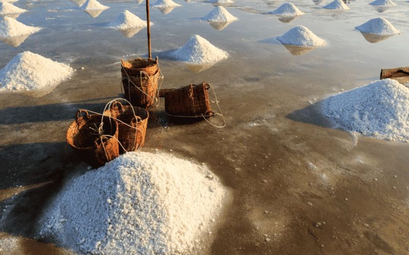 Salt Production Peaks in Marakkanam