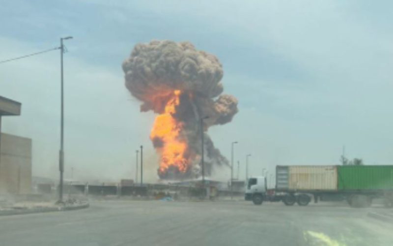 Massive explosion hits the Iranian port of Bandar Abbas