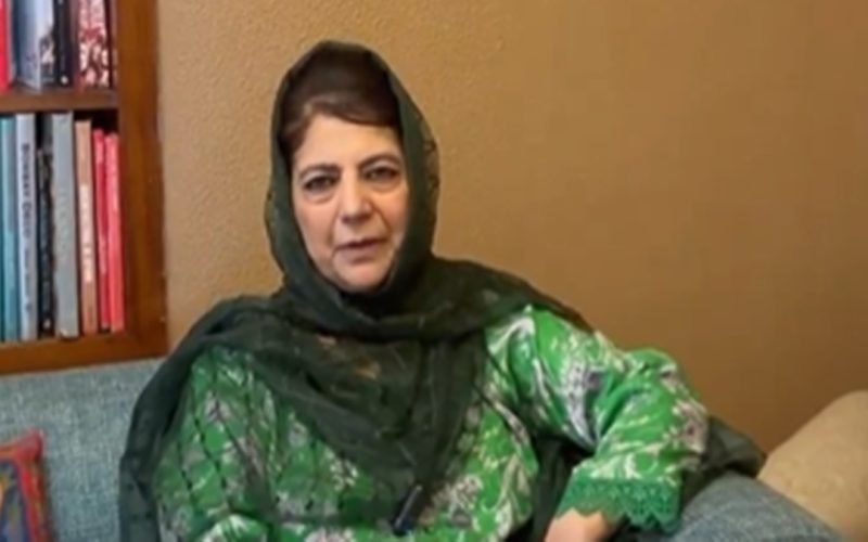 NC has fielded independent candidates against Congress says Mehbooba Mufti
