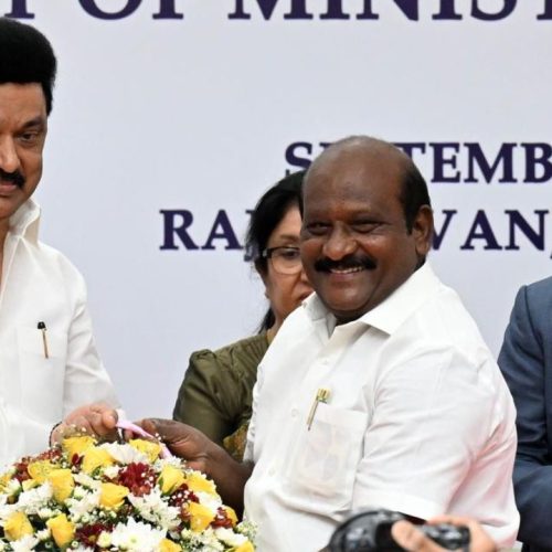 மு.க. ஸ்டாலின், அமைச்சர் கோவி செழியன்