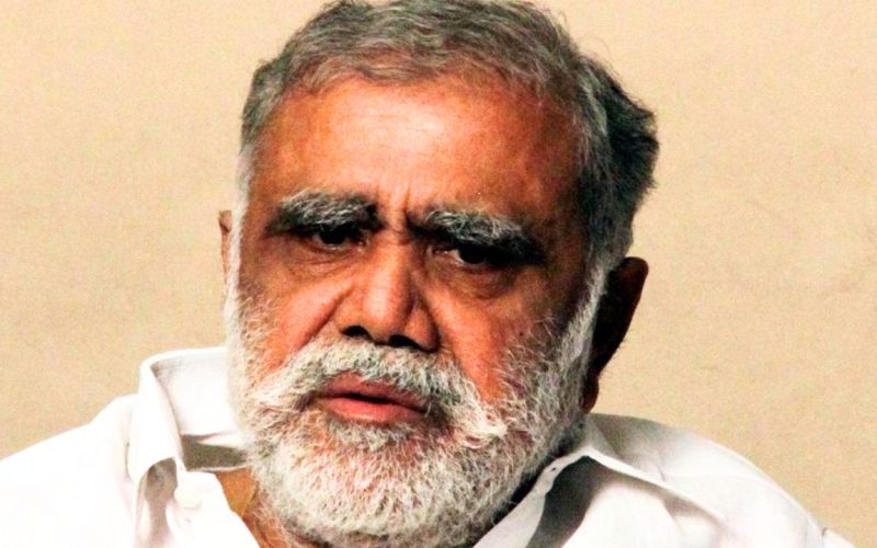 I Periyasamy admitted to hospital