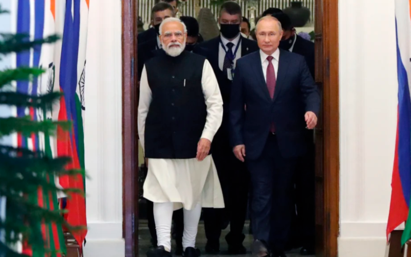 Russian President Putin to visit India