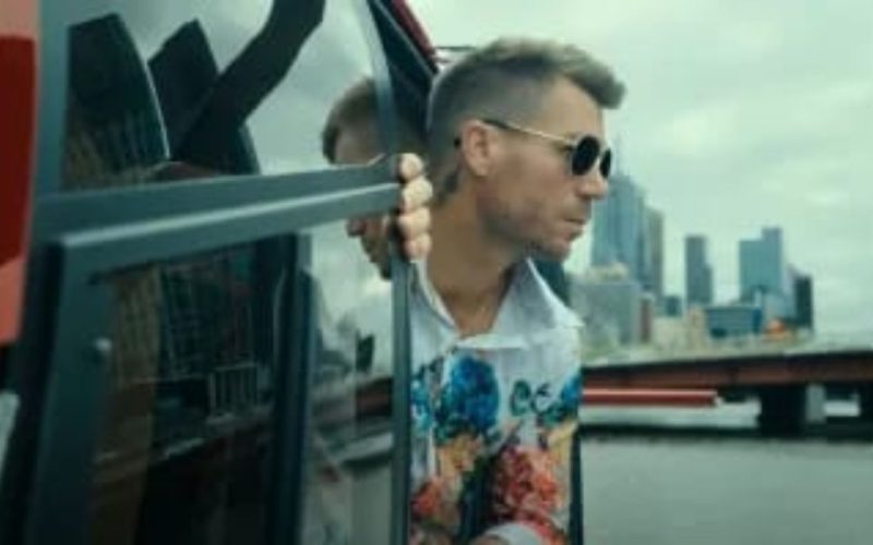 David Warner in a Telugu film