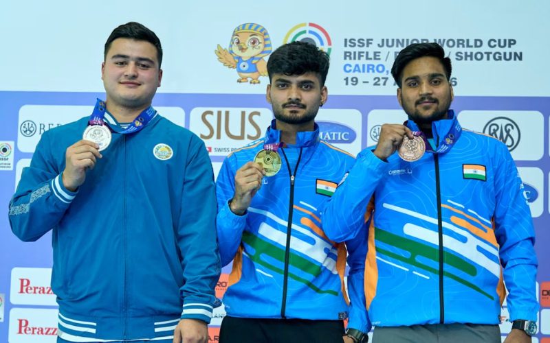Shiva Narwal Wins ISSF Gold