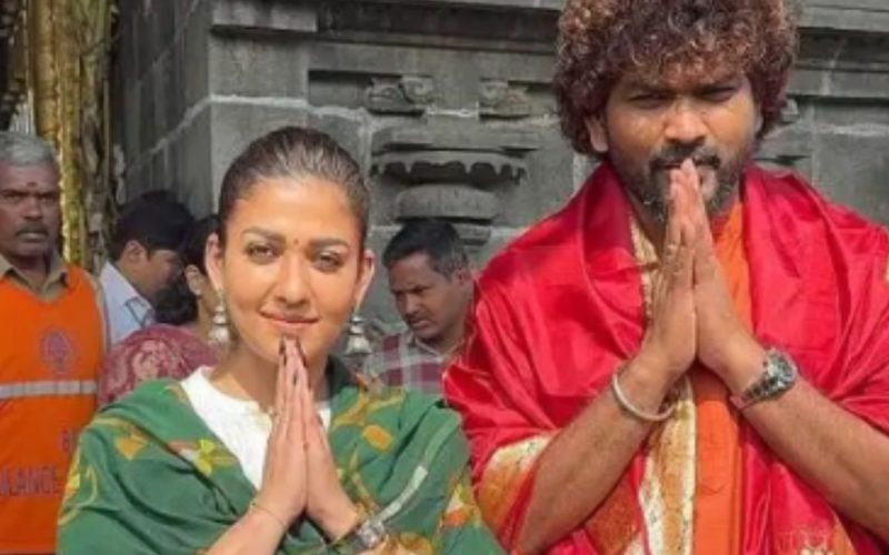 திருமலையில் நயன்தாரா–விக்னேஷ் சிவன் சாமி தரிசனம்.. ரசிகர்களை பார்த்து மகிழ்ச்சி!