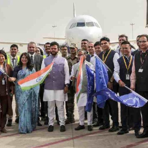 IndiGo lands first at Noida