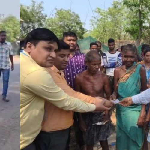 சகோதரி எலும்பு கூடுடன் வங்கி சென்ற நபருக்கு பணம் ஒப்படைப்பு