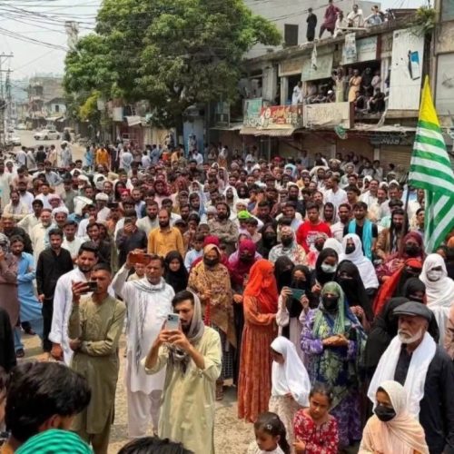 Rangers Fire on PoJK Protesters