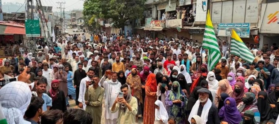 Rangers Fire on PoJK Protesters
