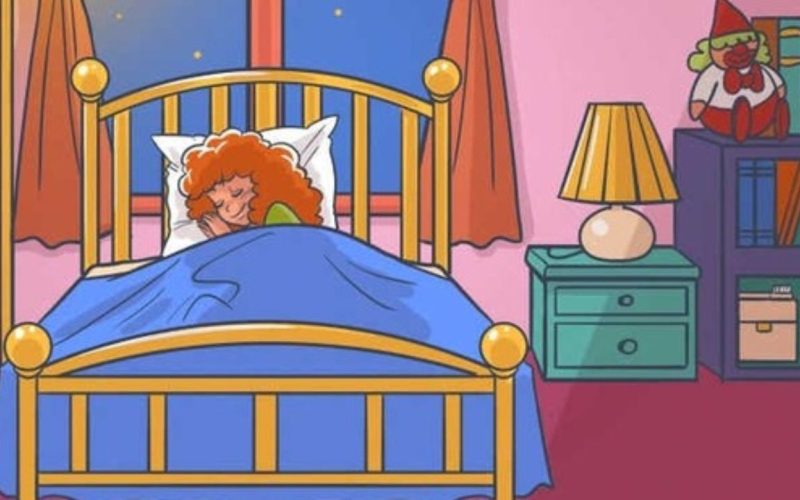 Optical Illusion Find the toothbrush hidden in the room