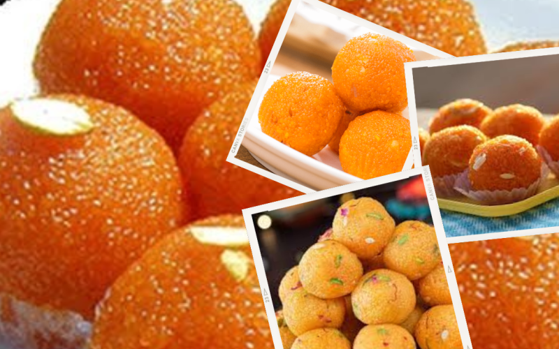 How to make navrathri special Orange Motichoor Laddu