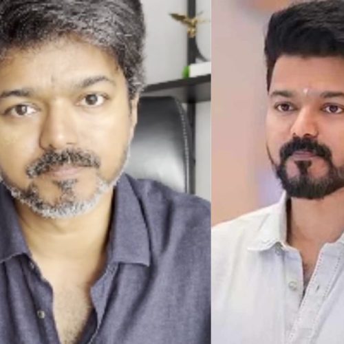 தமிழக வெற்றிக் கழகத் தலைவர் நடிகர் விஜய்