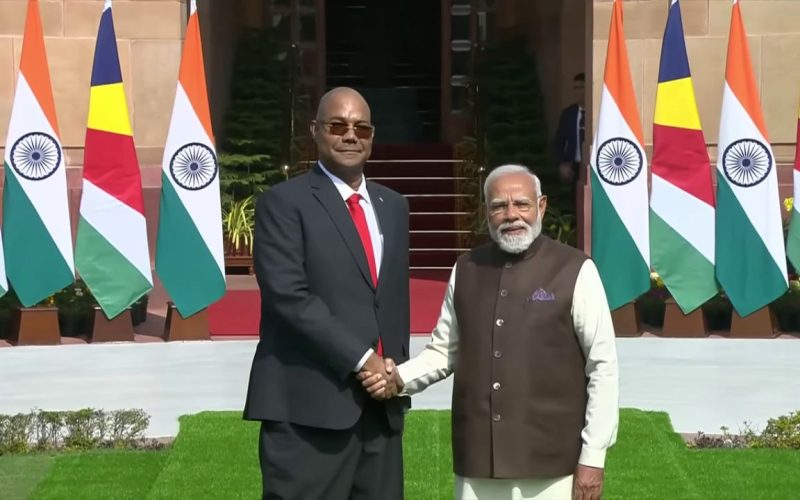 Narendra Modi seychelles Visit