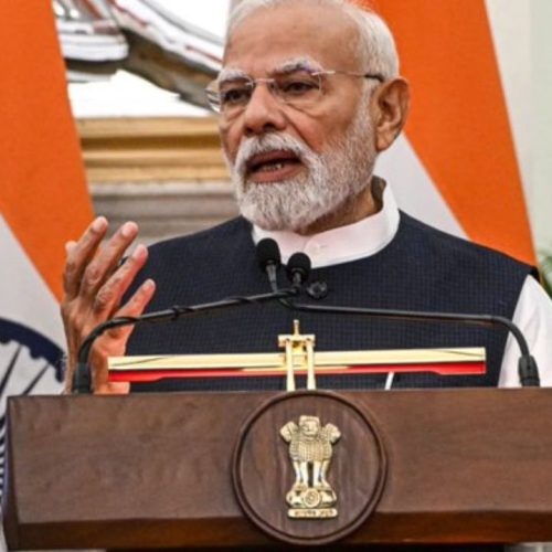 பிரதமர் நரேந்திர மோடி
