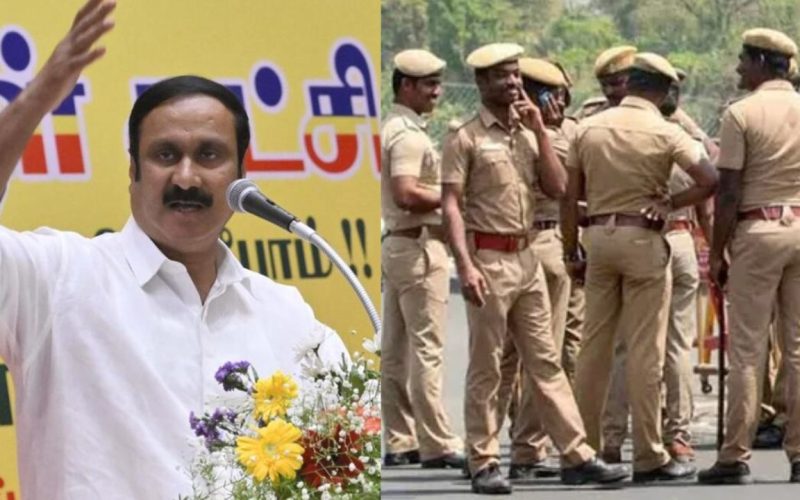 PMK party leader Dr Anbumani