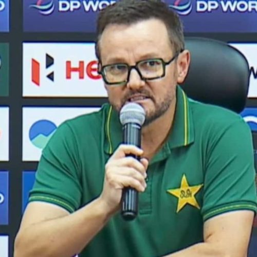 Pakistan Coach Hesson