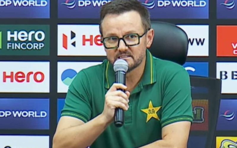 Pakistan Coach Hesson
